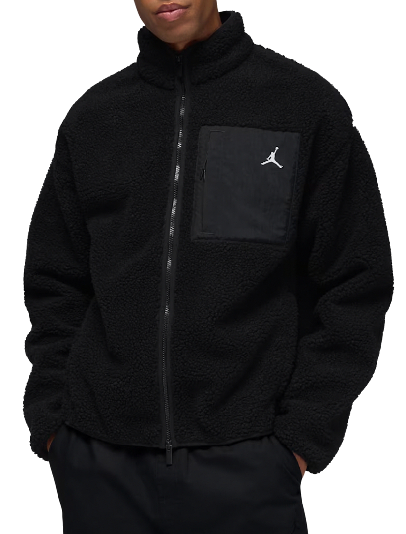Takki Jordan Jordan Flight Sherpa Winter Jacket Musta | hv0778-010