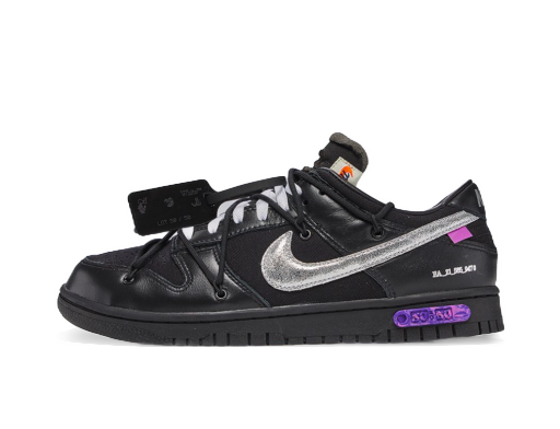 Tennarit ja kengät Nike Off-White x Dunk Low "Lot 50 of 50" Musta | DM1602-001
