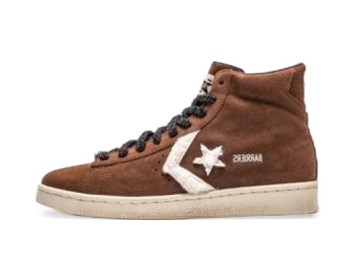 Skateboarding Converse Pro Leather Hi x Barriers Ruskea | A01787C