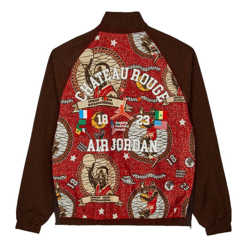 Tuulitakki Jordan Air Jordan x Maison Chateau Rouge Crossover Half Zipper Pullover Monivärinen | DO4162-226