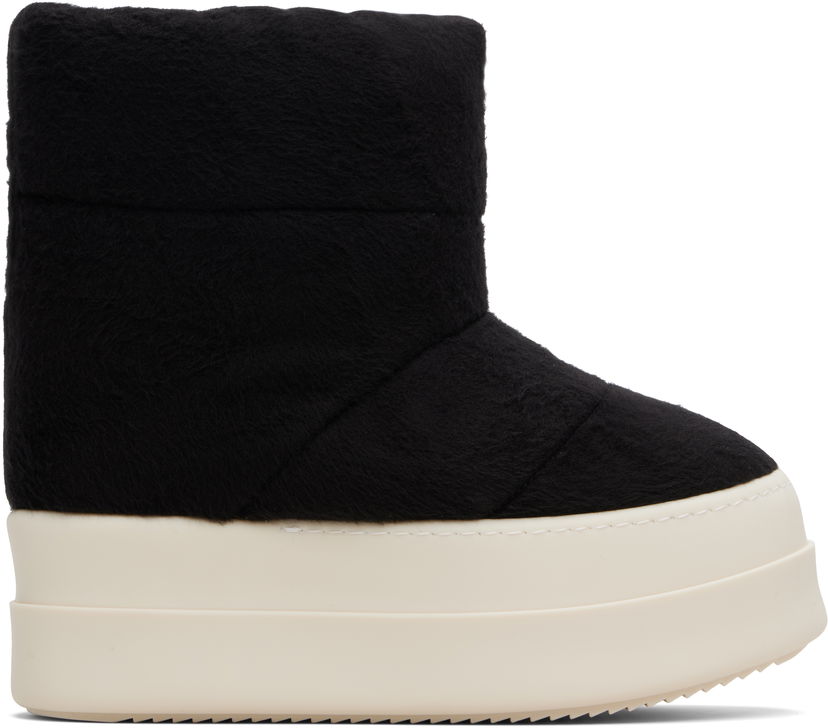 Tennarit ja kengät Rick Owens DRKSHDW Concordians Mega Bumper Low Lunar Boots Musta | DS02E7839 BMO