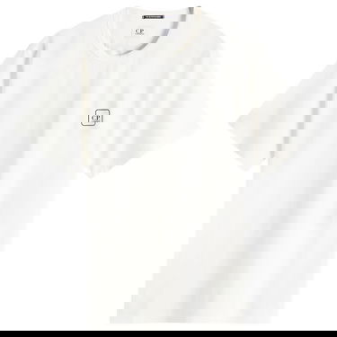 T-paita C.P. Company Metropolis Series Urban Tech T-Shirt Valkoinen | 18CLTS049A-006370W-103, 1