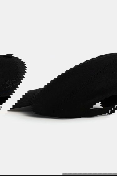 Korkki MAISON KITSUNÉ Maison Kitsuné Profile Fox Wool Blend Cap Musta | PW06111WM2023, 2