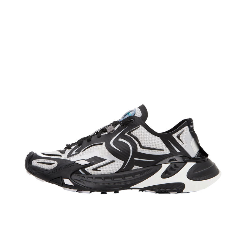 Tennarit ja kengät Dolce & Gabbana Black & White Fast Sneakers Musta | CS2175AH405