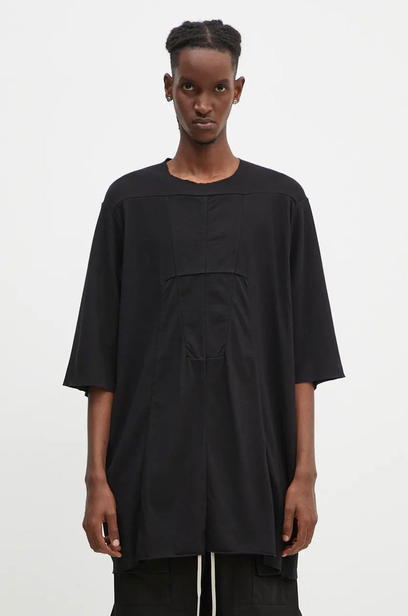 T-paita Rick Owens Luxor T-Shirt Musta | DU02D2251.RNP