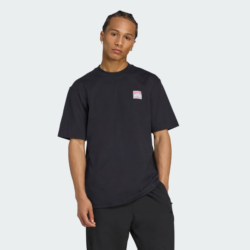 T-paita adidas Performance Wabash Relaxed Fit T-Shirt Musta | JW0161