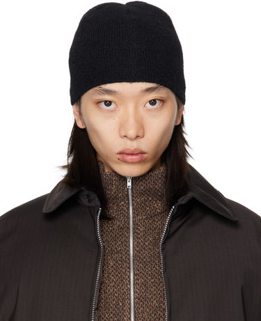Pipo OUR LEGACY OUR LEGACY Alpaca Beanie Musta | A4258BBF, 0