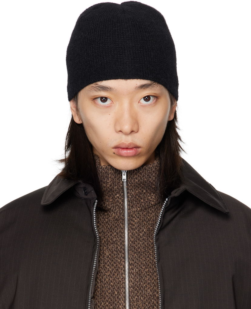 Pipo OUR LEGACY OUR LEGACY Alpaca Beanie Musta | A4258BBF