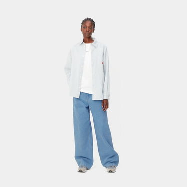 Jeans Carhartt WIP Jens Pant "Blue Heavy Stone Wash" Sininen | I032709_01_60, 2
