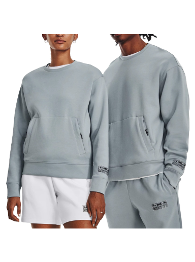 Huppari Under Armour Summit Knit Crew Neck Harmaa | 1377172-465