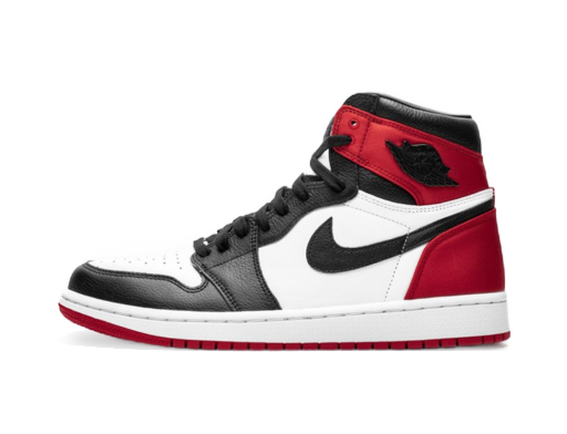 Rajoitettu erä Jordan Air Jordan 1 Retro High "Satin Black Toe" Punainen | CD0461 016