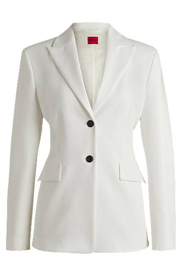 Takki BOSS Slim Fit Blazer Valkoinen | 50540787