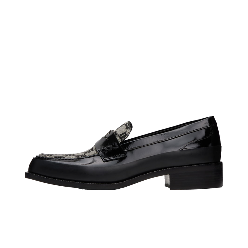 Tennarit ja kengät MISBHV Jacquard 'The Brutalist' Loafers Musta | 121BM205