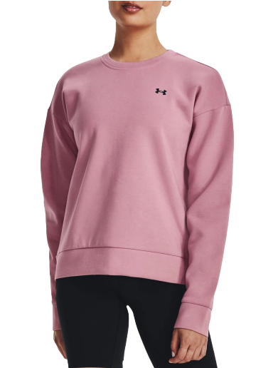Huppari Under Armour Unstoppable Fleece Crewneck Vaaleanpunainen | 1379835-697