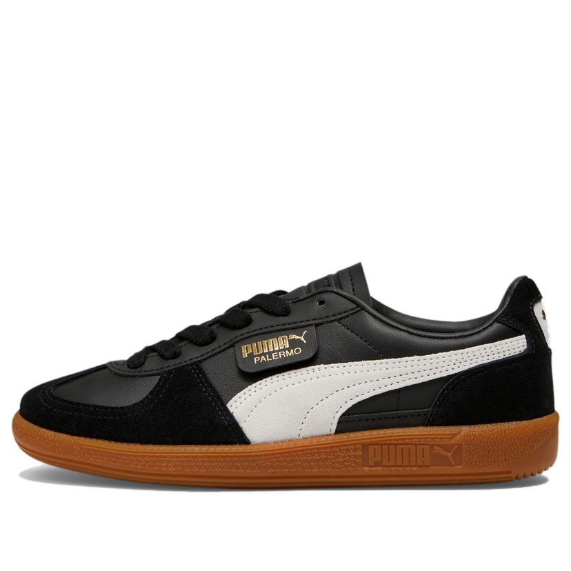 Tennarit ja kengät Puma Palermo 'Black Feather Grey Gum' Musta | 397647-03