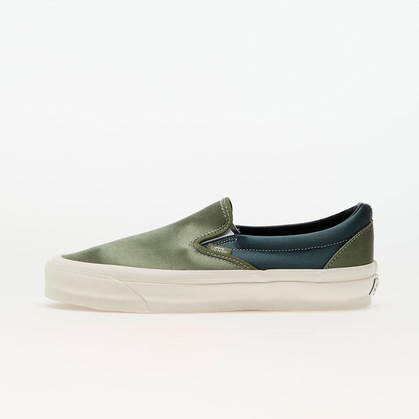 Tennarit ja kengät Vans LX Slip-On Reissue 98 Satin Loden Green Vihreä | VN0007PJZBF1