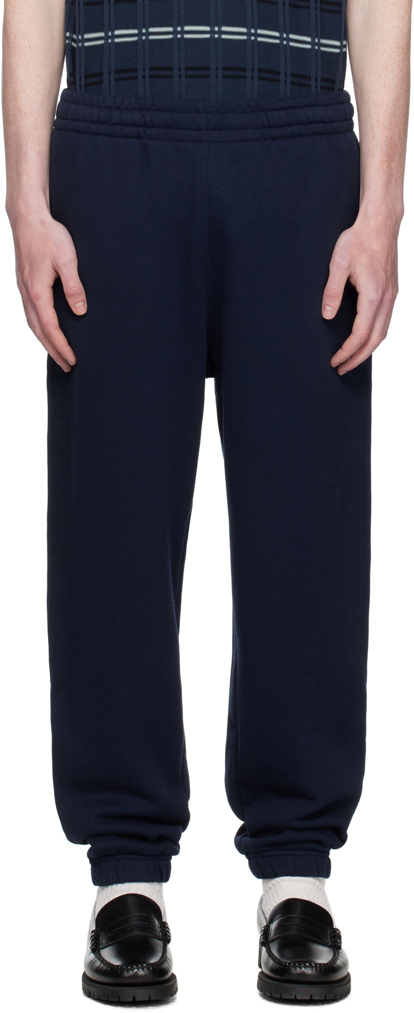 Verryttelyhousut Lacoste Lacoste Fleece Sweatpants Tummansininen | XH7760_166