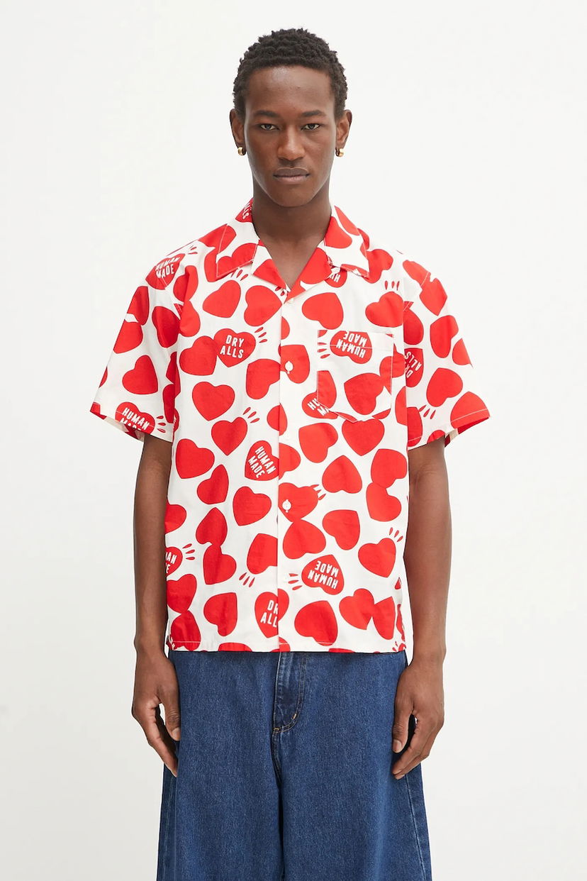 Paita Human Made Human Made Woven Shirt Valkoinen | HM29SH026