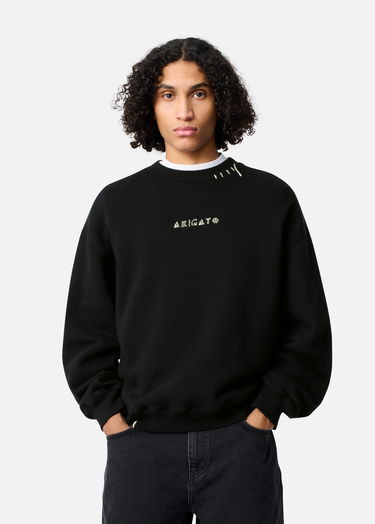 Huppari AXEL ARIGATO Loops Sweatshirt Musta | A3435001, 2