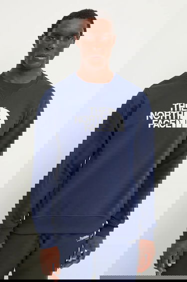 Huppari The North Face Printed Drew Peak Sweatshirt Tummansininen | NF0A89EK8K21, 0