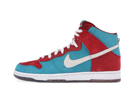 Skateboarding Nike SB SB Dunk High Bloody Gums Turkoosi | 313171-611