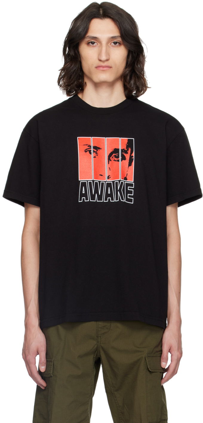 T-paita Awake NY Awake NY Print T-Shirt Musta | AWK-SP24-TS006