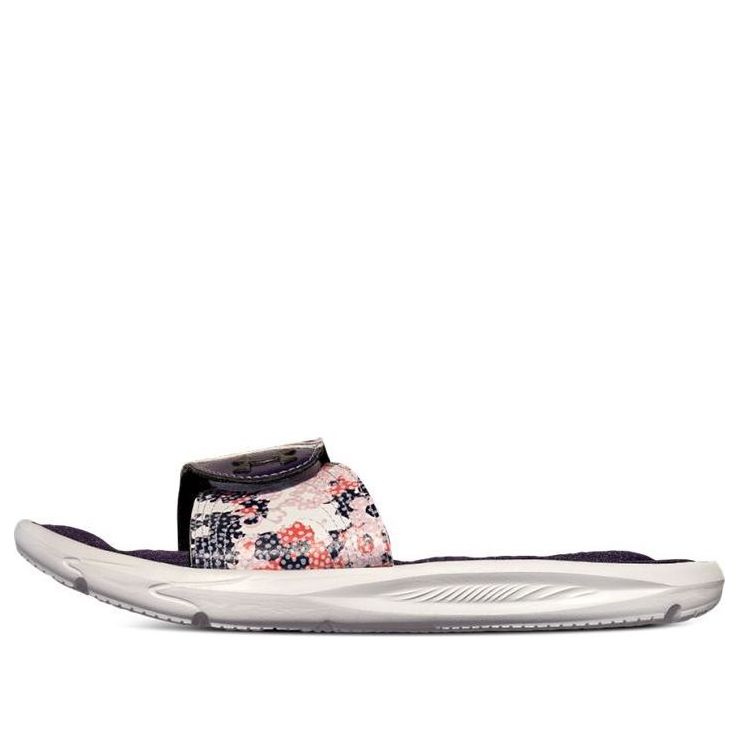 Tennarit ja kengät Under Armour Ignite 6 Graphic Strap Slide 'Floral Camo' Violetti | 3024453-501