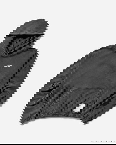 Huppari Satisfy SoftCell Hoodie Musta | 11046 00A02, 1