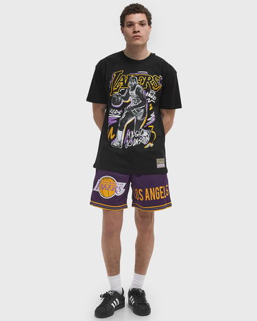 Shortsit Mitchell & Ness Los Angeles Lakers NBA Team Origins 7" Mesh Shorts Violetti | BT9267-LALPURP, 2