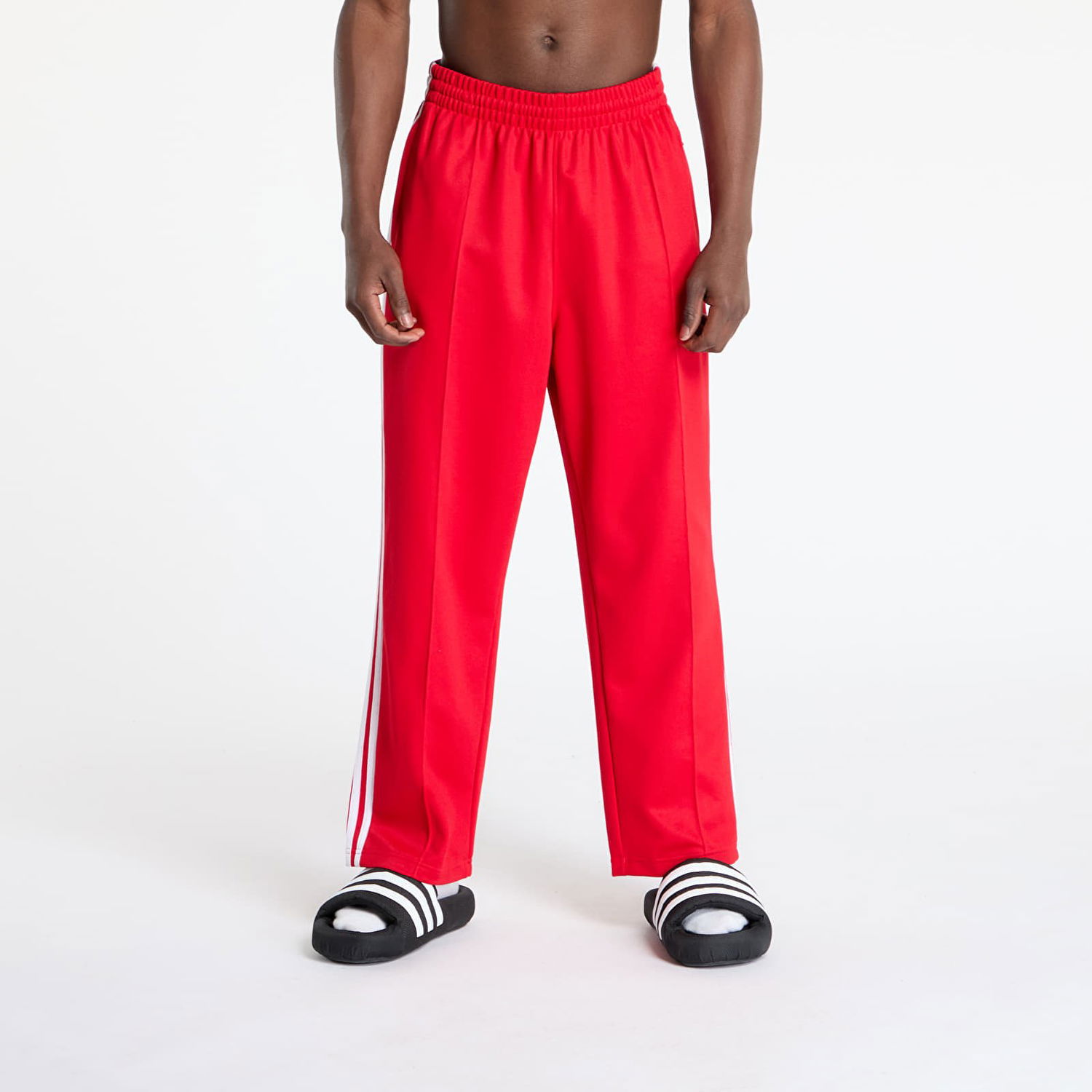 Verryttelyhousut adidas Originals Adicolor Firebird Baggy Fit Track Pants Punainen | IZ2471, 0