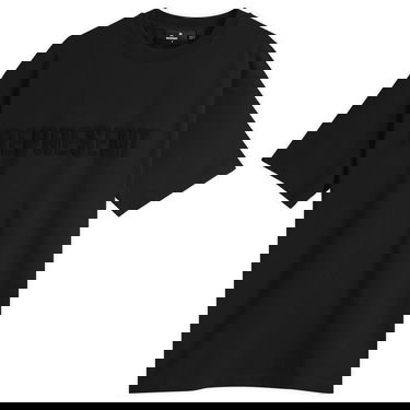 T-paita Represent Clo Boyfriend T-Shirt with Textured Logo Musta | OCW41389-01, 0
