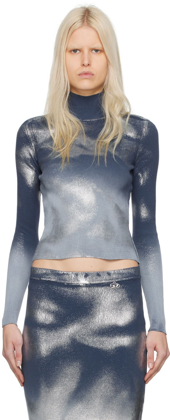 Villapaita Diesel M-Ileen Turtleneck Harmaa | A12417 0BNAE