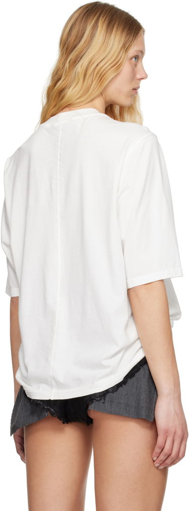 T-paita Rick Owens Rick Owens DRKSHDW Hollywood Walrus T-Shirt Valkoinen | DS01E3201 RNEP3, 2