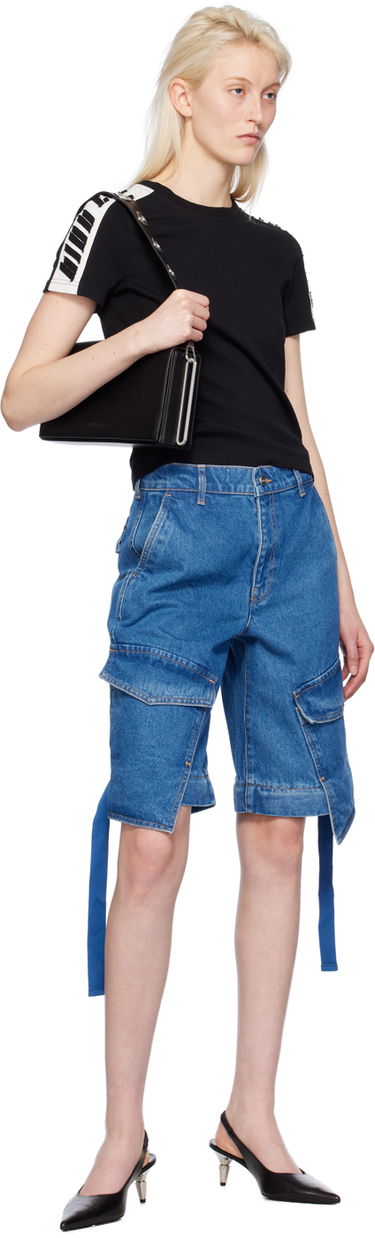 T-paita Dion Lee Dion Lee Slim T-Shirt Musta | C3162PS24, 3