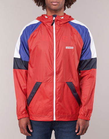 Tuulitakki Levi's COLORBLOCK WINDRUNNER Punainen | 79577-0000, 3