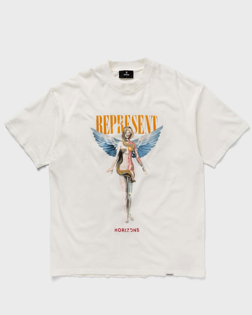 T-paita Represent Clo Represent REBORN T-SHIRT Beige | MLM434-72