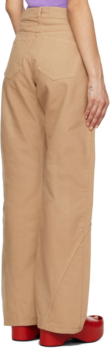 Cargo housut JW Anderson JW Anderson Twisted Workwear Trousers Beige | TR0384-PG1744, 2
