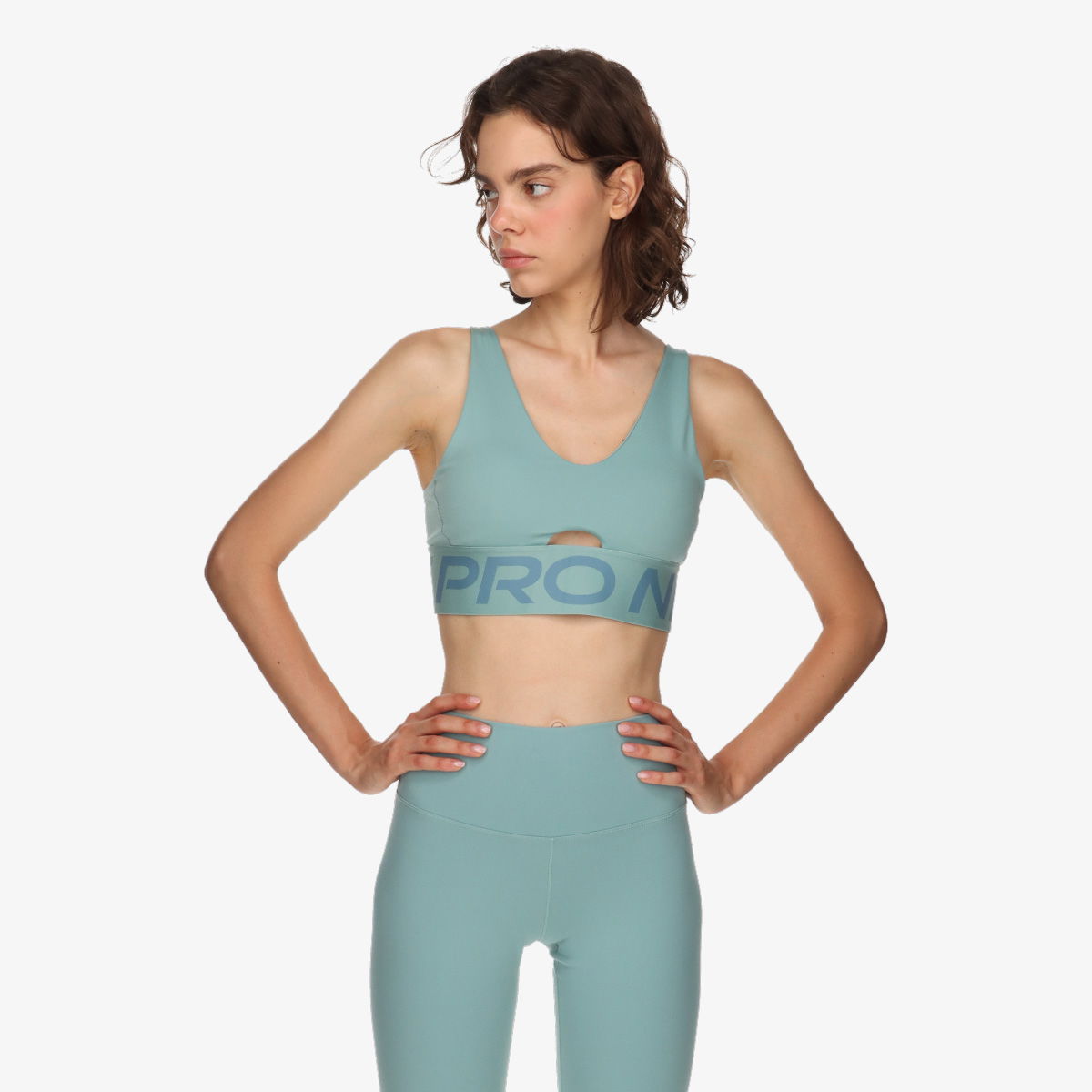 Rintaliivit Nike Indy Plunge Bold Sports Bra Vihreä | HF7324-017, 1