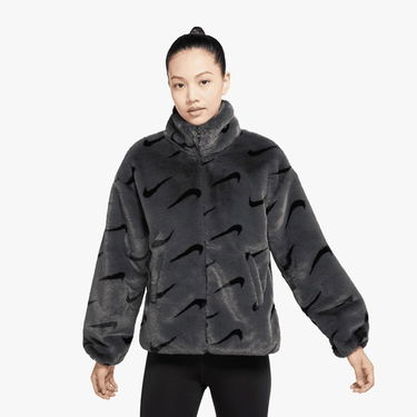 Takki Nike Plush Jacket Musta | DQ6842-070, 1