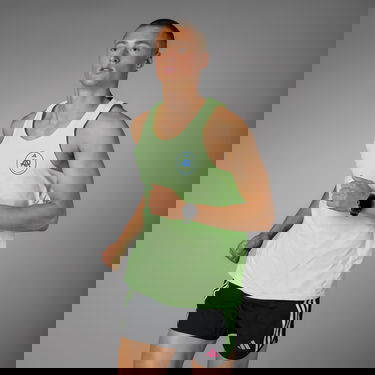 Tankkitoppi adidas Performance Own the Run adidas Runners Vihreä | IN2991, 0