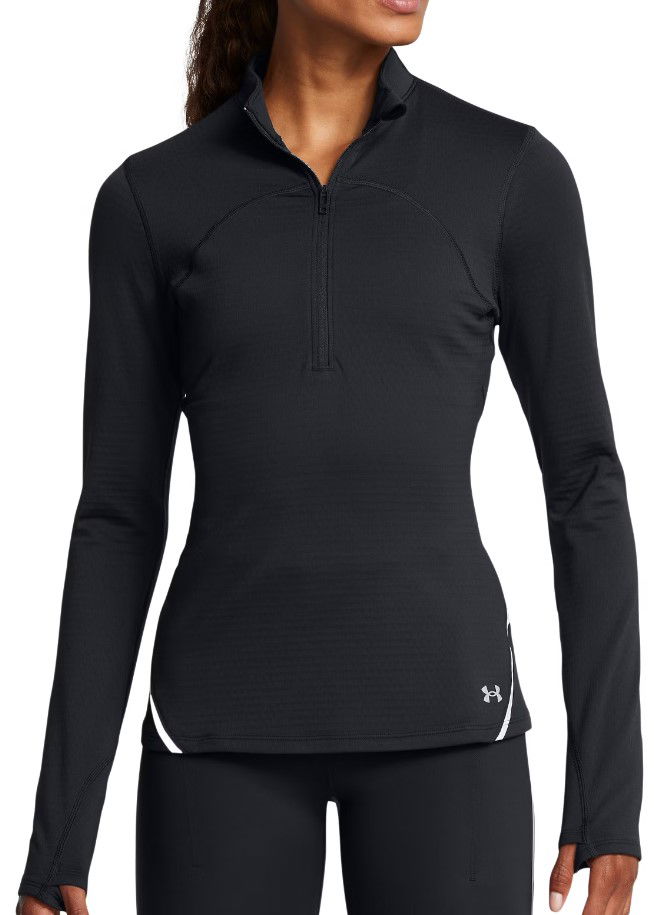 Huppari Under Armour Half-Zip Running Shirt Musta | 1386417-001