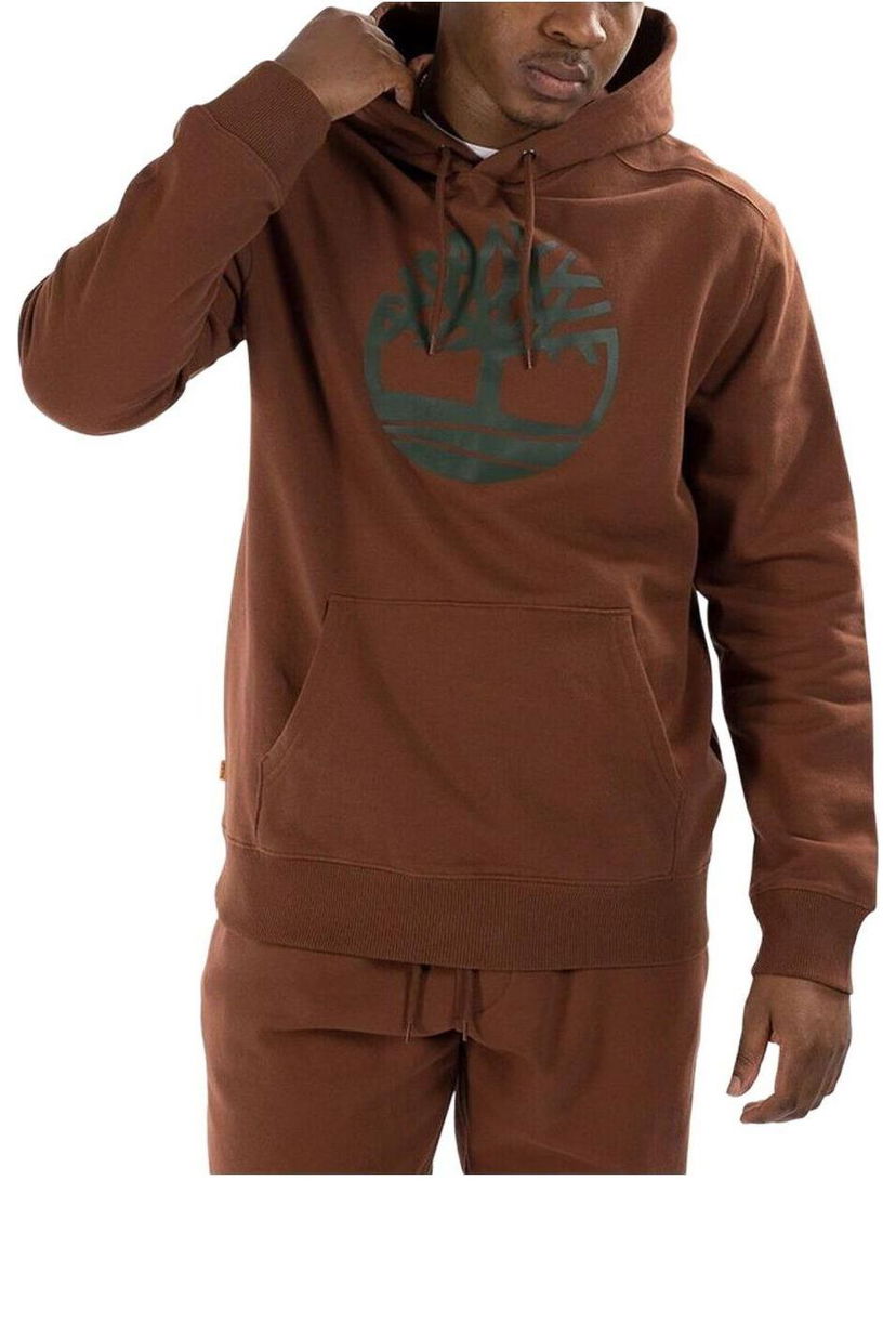 Huppari Timberland Tree Logo Hoodie Ruskea | A2BJH-BE4