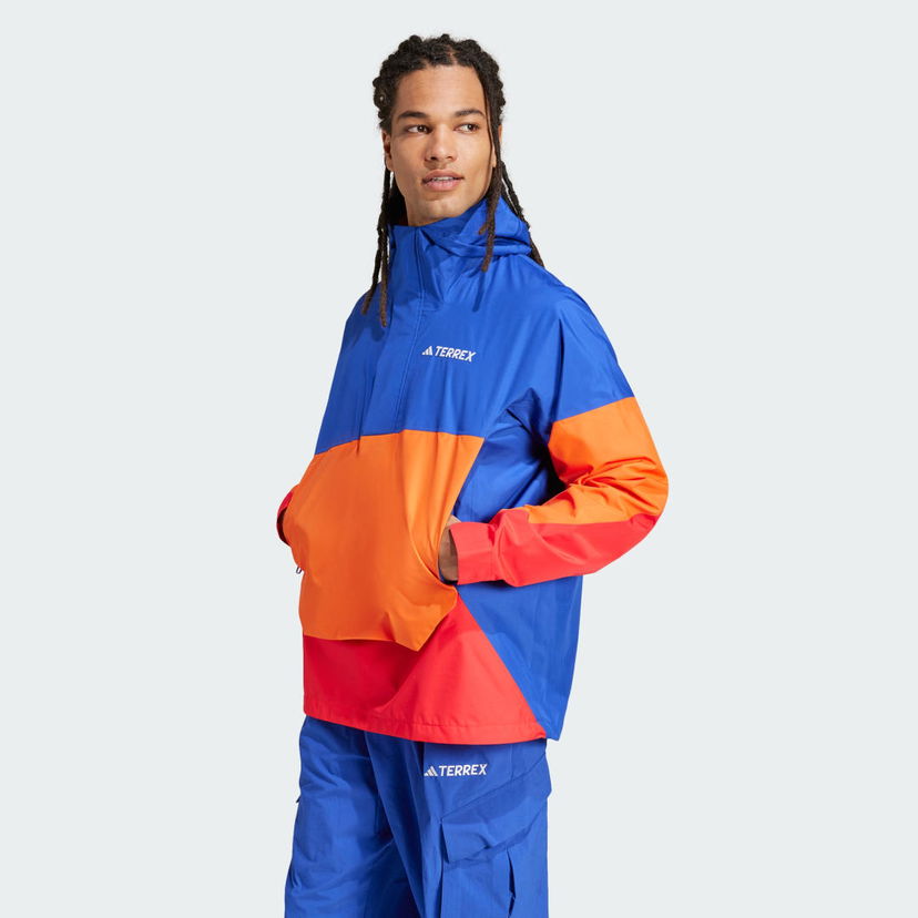 Tuulitakki adidas Performance Terrex Xploric 2.5L Climaproof Windbreaker Sininen | JD8348
