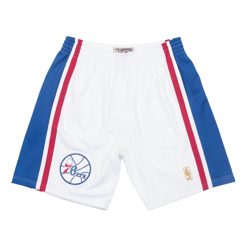 Shortsit Mitchell & Ness Mitchell & Ness Philadelphia 76ers Swingman Shorts Valkoinen | SMSHGS18246-P76WHIT96