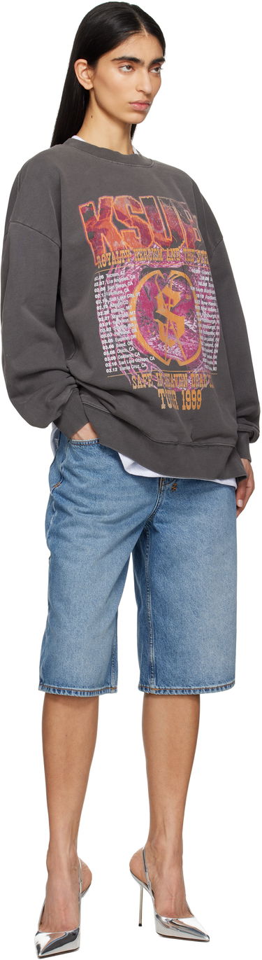 Huppari Ksubi Kickstart Oh G Sweatshirt Harmaa | WSP25FL002, 3