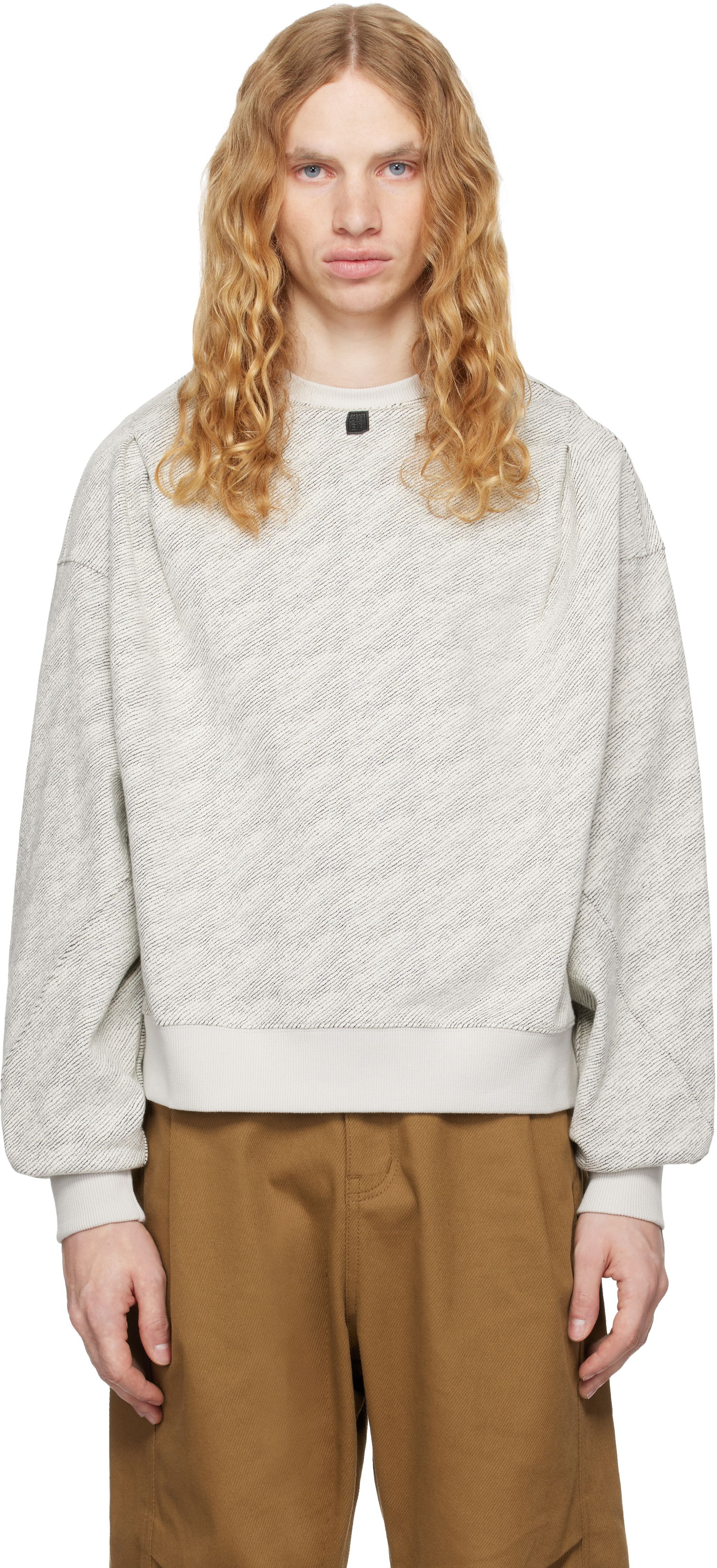 Huppari ADER ERROR Tetraight Product. 43 Sweatshirt Valkoinen | BN01FWSW0104BK, 0