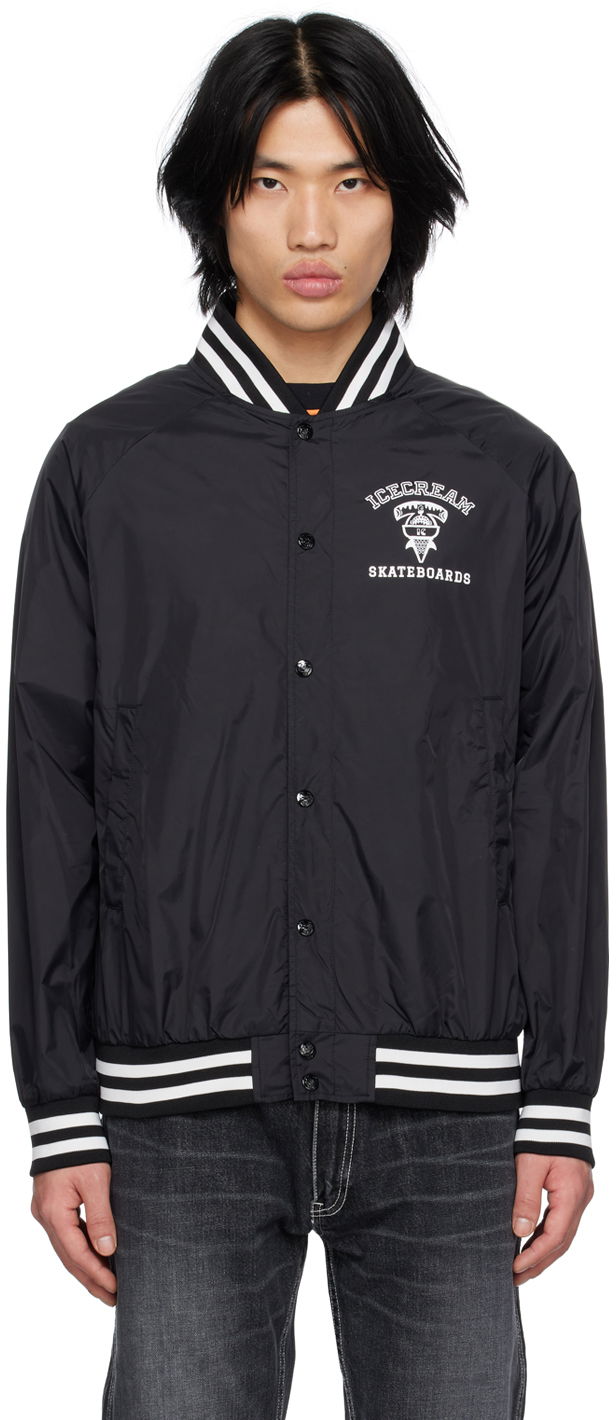Bomber-takki BBC IceCream Printed Bomber Jacket Musta | IC22406