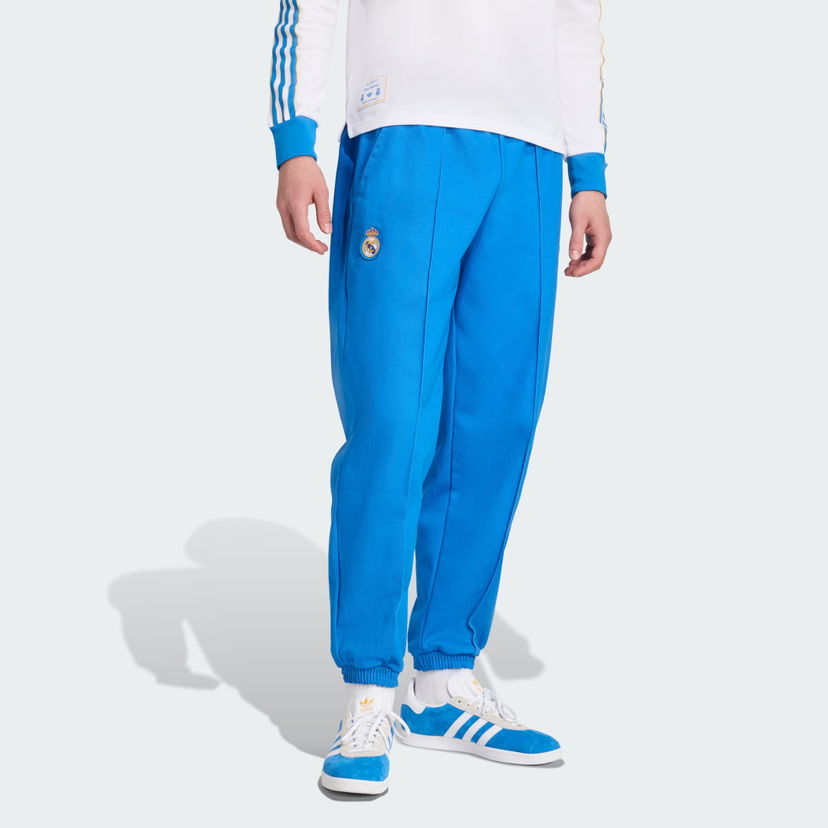 Verryttelyhousut adidas Performance Real Madrid Terrace Icons Drill Pants Sininen | JN3061