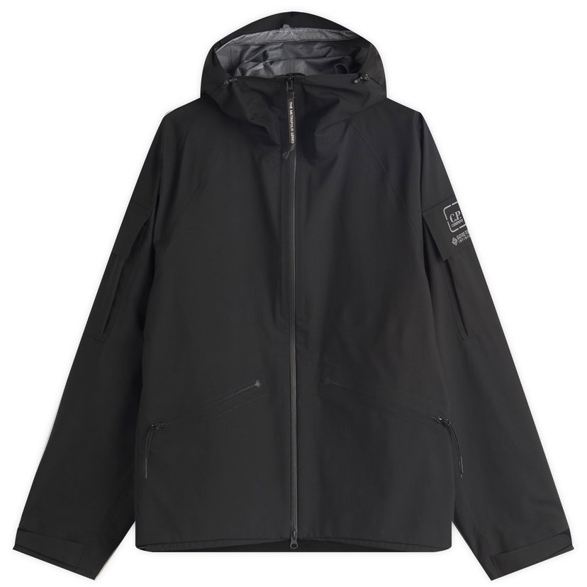 Sadetakki C.P. Company Metropolis Series Gore-Tex Infinium Jacket, Size Large Musta | 18CLOW008A-110031A-999