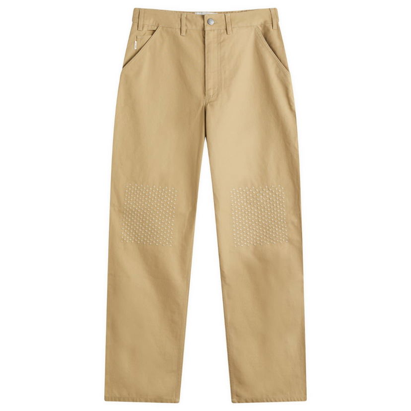 Cargo housut Nike Carpenter Pant with Sashiko Stitching Beige | HJ8478-297